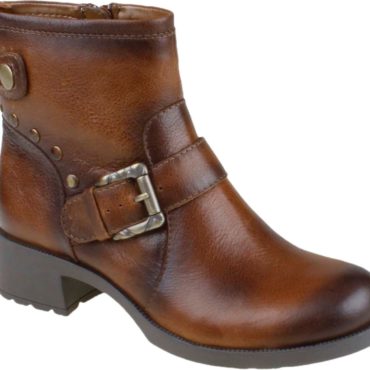 Earth Women's Redwood Boots Almond Tumbled Leather