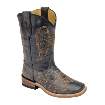 Corral Girl's G1053 Wing & Cross Western Boot