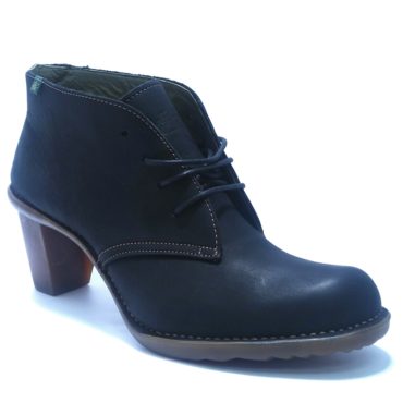 El Naturalista Women's N523 Duna Lace Up Boot Black