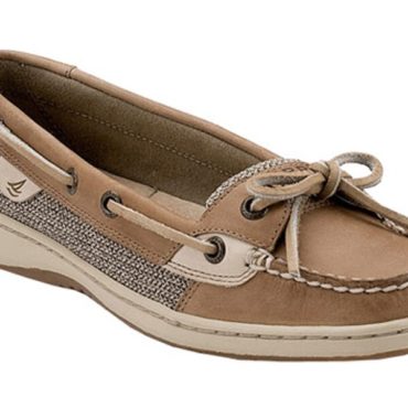 Sperry Angelfish Linen/Oat 6 Ladies Casual