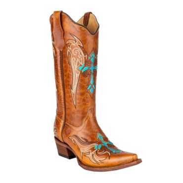 Circle G By Corral Women's L5104 Wing And Cross Western Boot