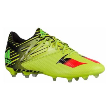 Adidas Men's Messi 15.2 FG/AG Soccer Cleat Solar Slime/Red