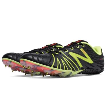 New Balance Men's MSD100BY SD100 Spike Track Spikes Black/Yellow