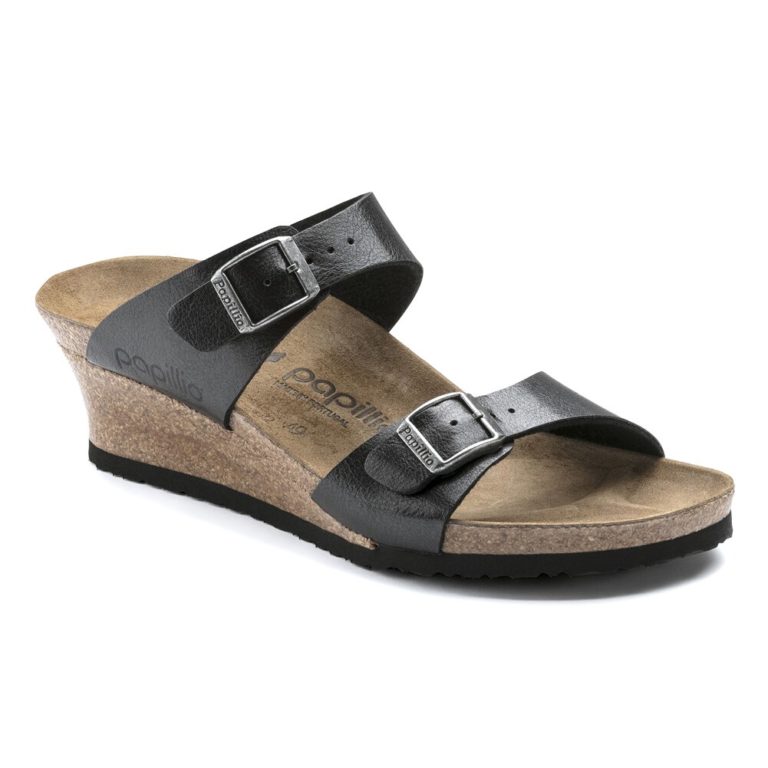 Papillio Women’s Dorothy Wedge Sandal Graceful Licorice BF | SoleConnect