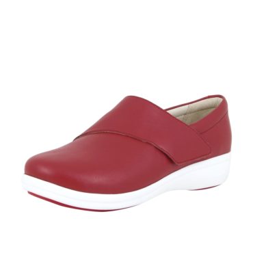 Traq by Alegria Women's Qin Slip On Red Butter