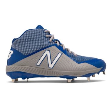 New Balance Men's M4040DG4 Baseball Cleats Blue/Grey