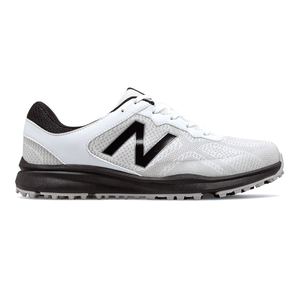 New Balance Men’s Breeze Golf Shoe White/Black | SoleConnect