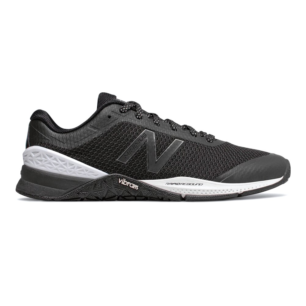 New Balance Men’s MX40RB1 Minimus Cross Trainer Black/White/Silver ...