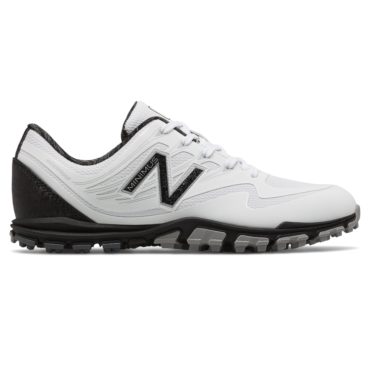 New Balance Women's Minimus WP Golf Shoe White/Black 6 D