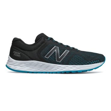 New Balance Men's MARISCT2 Running Shoe Black/Blue 8.5 4E