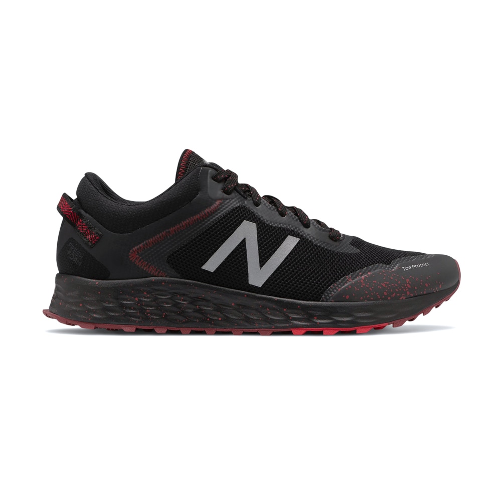 New Balance Men’s MTARISN1 Trail Walking Black/Team Red/NB Scarlet ...