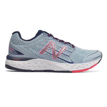 New Balance Women's W680CG5 Running Shoe Lite Blue/Pink 10 B