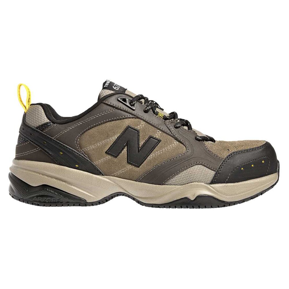New Balance Men’s MID627O Steel Toe Sneaker Brown 7 D | SoleConnect