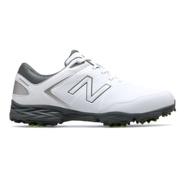 New Balance Men's Striker Golf Shoe White/Grey 12 D
