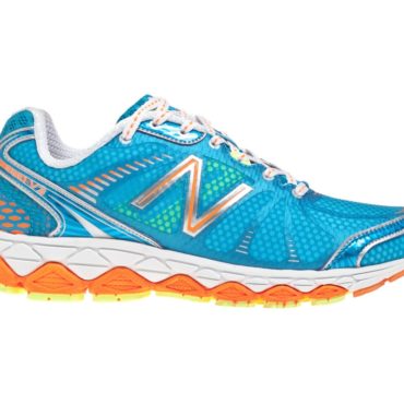 New Balance Women's W880B03 Running Shoes Blue/Orange 6 B