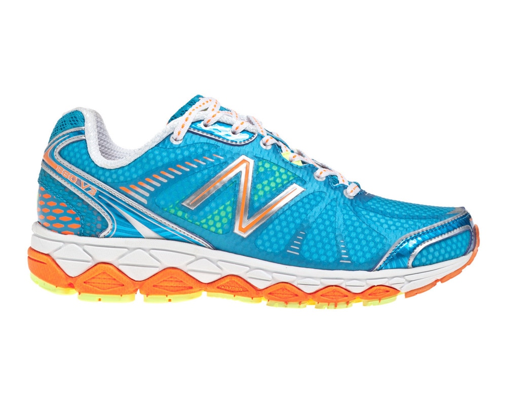 New Balance Women’s W880B03 Running Shoes Blue/Orange 6 B | SoleConnect